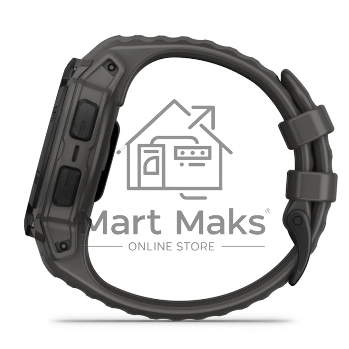 Смарт-часы Garmin Instinct E черный, темно-коричневый ремешок 40мм