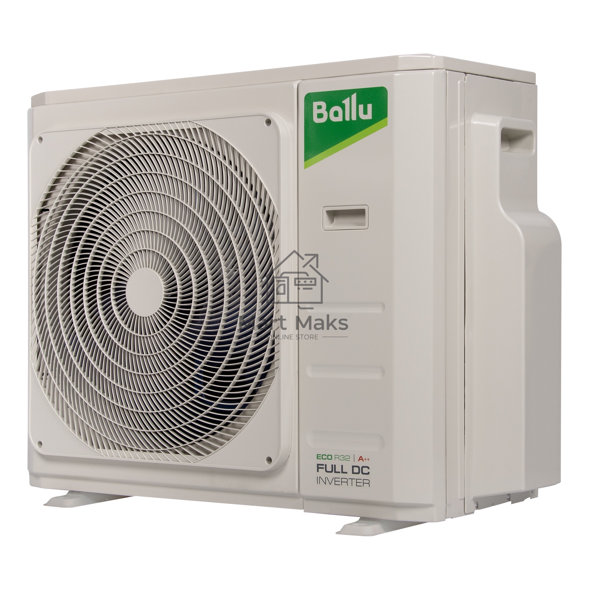 Блок наружный мульти сплит-системы Ballu Multi Smart BM4OI-FM/out-28HN8_V1/EU инвертор, 28000 BTU, 80 м², охлаждение, обогрев, осушение