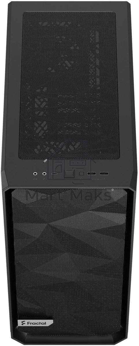 Корпус Fractal Design MESHIFY 2 COMPACT BLACK - TG / ATX, TG / 2x140mm & 1x120mm fans inc. / FD-C-MES2C-03