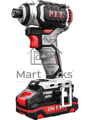 Винтоверт P.I.T. PSD20H-170A/2 аккум. патрон:держатель бит 1/4