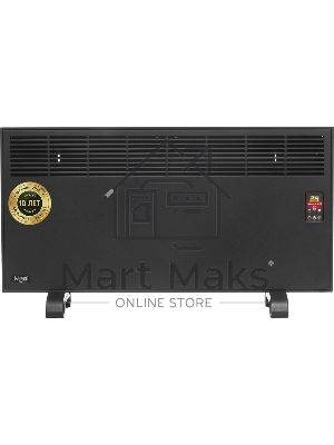 Электрический конвектор iVigo EPK4590E25 2500Вт черный матовый