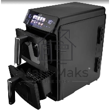 Аэрогриль Eltronic 777-03 черный, 2600 Вт, 12 л, сенсор, 10 программ