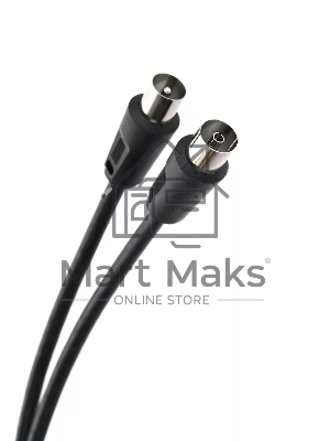 Кабель удлинительный антенный 9.5mm, 75Ом,ТВ-М-->ТВ-F, 3m, Telecom (TTV9501-3M)