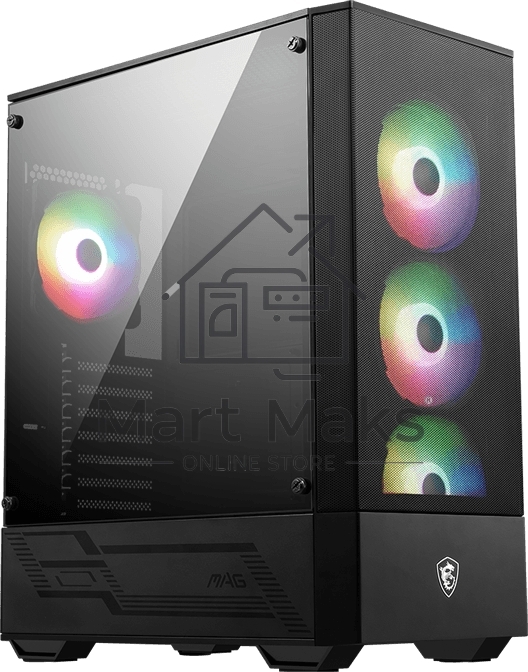 Компьютерный корпус MSI MAG FORGE 112R 2xUSB 3.0, 4x120mm ARGB Fan, ARGB Control Board, Tempered Glass Window, Brown Box (949679)