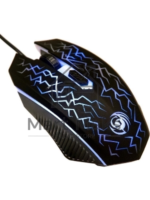 Мышь проводная Dialog Gan-Kata MGK-08U черный, 1600 dpi, USB, кнопки - 4