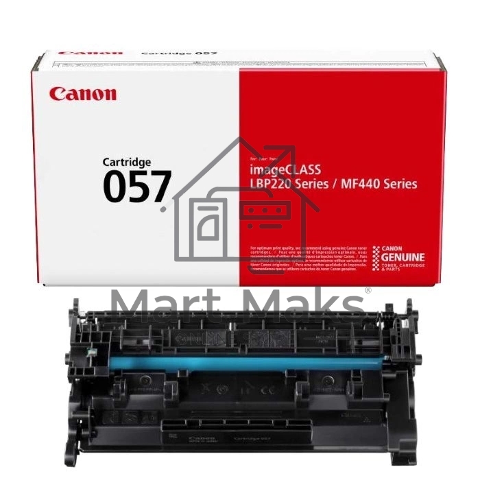 Картридж лазерный Canon 057 черный (3100 стр.) для Canon MF449x/MF446x/MF445dw/MF443dw, LBP225x/LBP226dw/LBP223dw