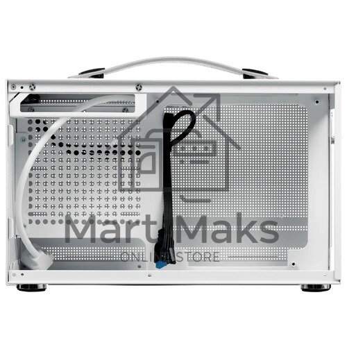 Компьютерный корпус  PCCooler I100 PRO MESH WH, Mesh Compact, белый, SPCC, no fans ITX 60/300/SFX PSU support; 1x2.5