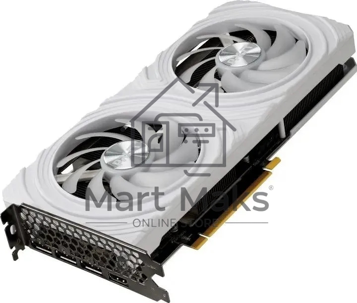 Видеокарта Palit RTX4070 DUAL WHITE NVIDIA GeForce RTX 4070 12Gb 192bit GDDR6X PCI-E 4.0 1920/21000 HDMIx1 DPx3 HDCP Ret