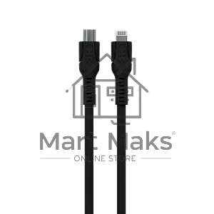 Кабель MORE CHOICE (4620202553690) K65ia 2м USB 3.0A PD 27W для Lightning ng 8-pin 2 м, черный