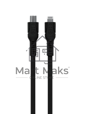 Кабель MORE CHOICE (4620202553690) K65ia 2м USB 3.0A PD 27W для Lightning ng 8-pin 2 м, черный