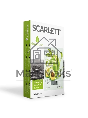 Весы кухонные Scarlett SC-KS57P74 Green Line