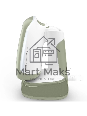 Отпариватель Tefal DT3053E1 белый/зеленый, 1300 Вт, 20 г/мин, 120 мл