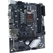 Материнская плата AFOX IH410D4-MA-V2, LGA 1200, Intel H410, 2xDDR4, 3xSATA, 1xM.2, 1xPCIe 3.0 x16, 1xPCIe 3.0 x1, 1xVGA, 1xDVI, 1xHDMI, 1x1Gb LAN, 2xUSB-A 5Gbps, 4xUSB-A 2.0, 5.1, mATX