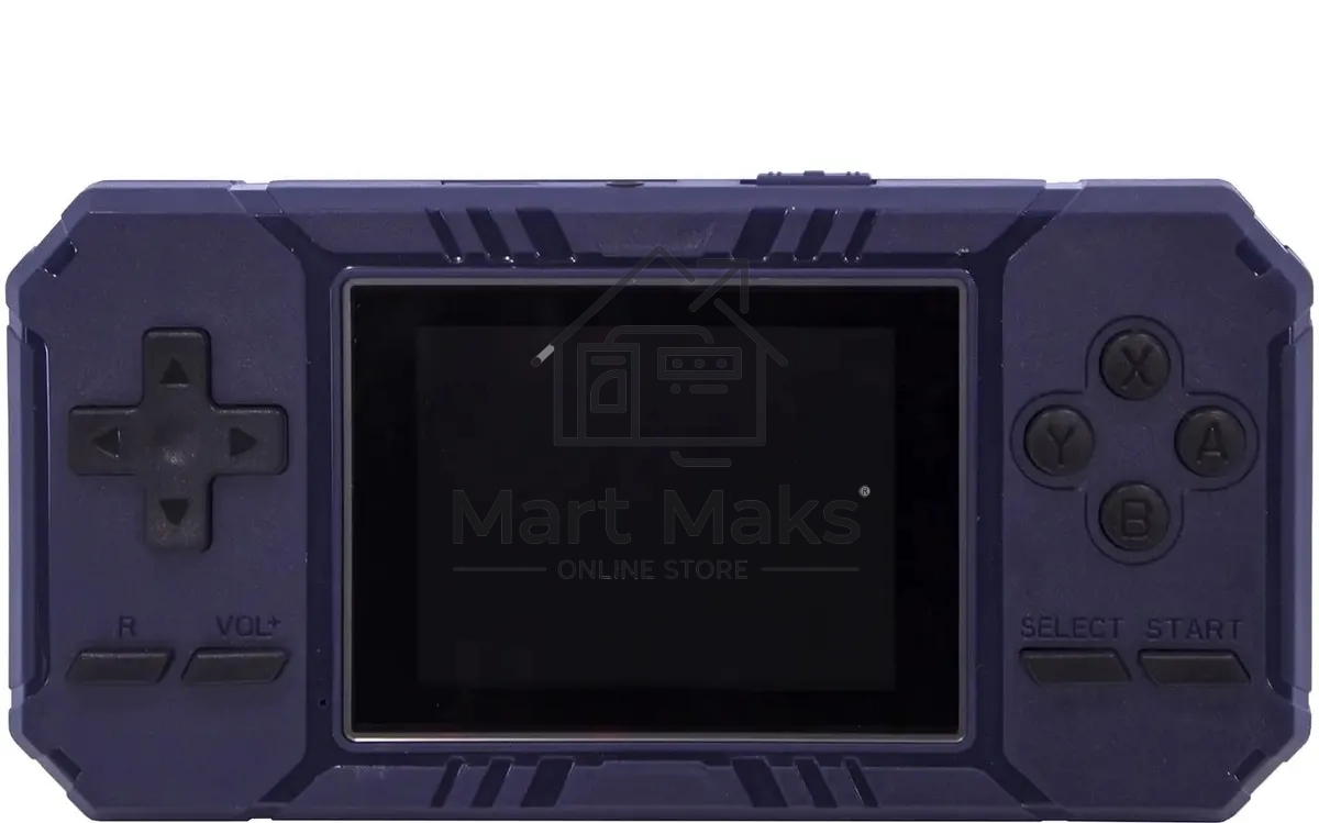 Портативная игровая консоль PGP AIO Junior FC25c синяя (500 игр, 8 Bit, 3.0 