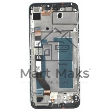 Дисплей для Asus ZenFone Max M2 ZB633KL, черный с рамкой