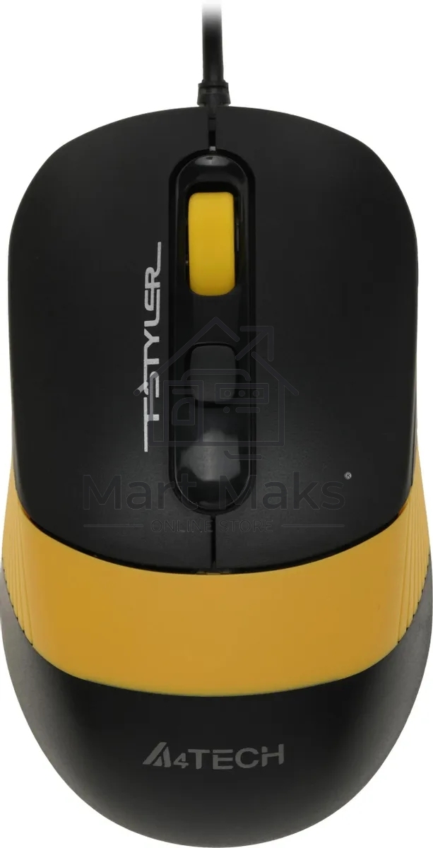 Клавиатура + мышь A4Tech Fstyler F1110 клав:черный/желтый мышь:черный/желтый USB Multimedia (F1110 BUMBLEBEE)