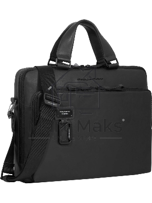 Сумка для ноутбука Piquadro Harper CA4098AP/N, натур.кожа, черный