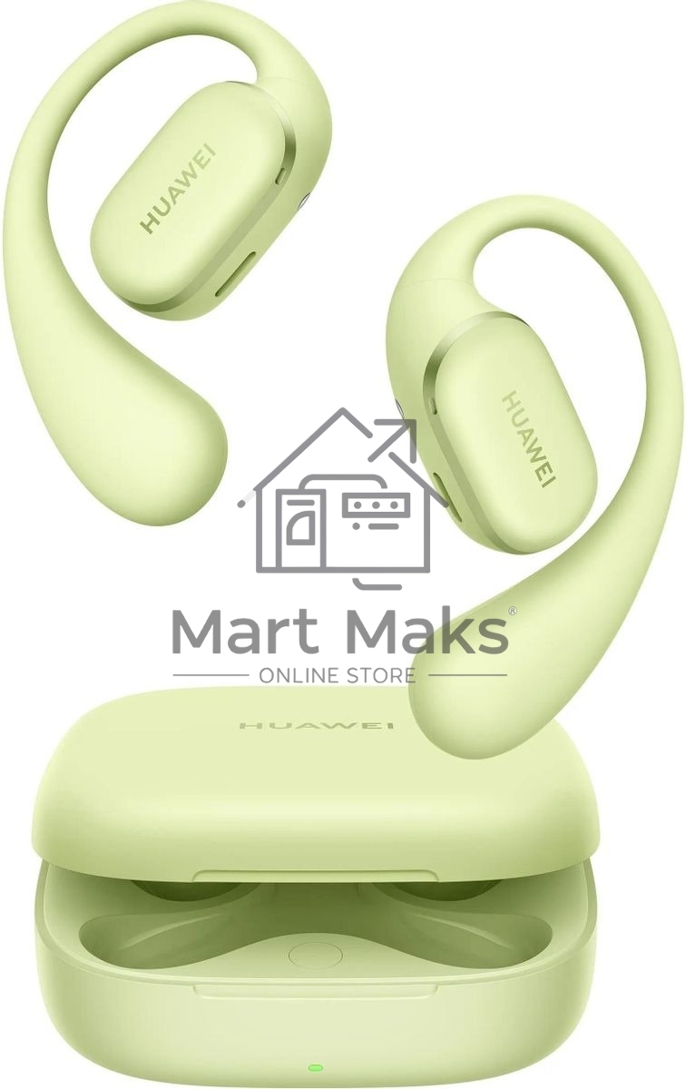 Наушники Huawei FreeArc Moose-T00, Bluetooth, накладные, зеленый 55038103