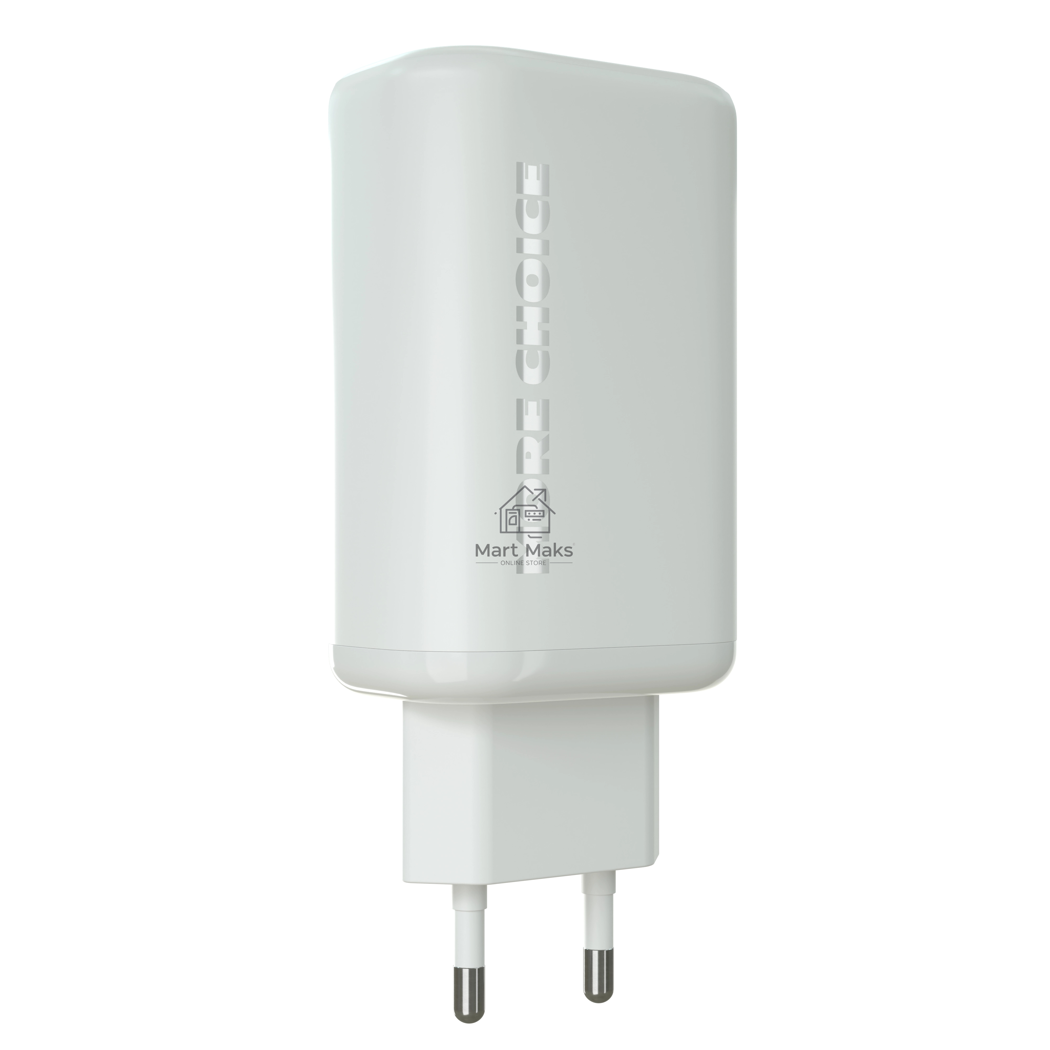 Зарядное устройство MORE CHOICE (4610196409639) NC79 1USB+2Type-C 3.0A PD 65W быстрая зарядка белый