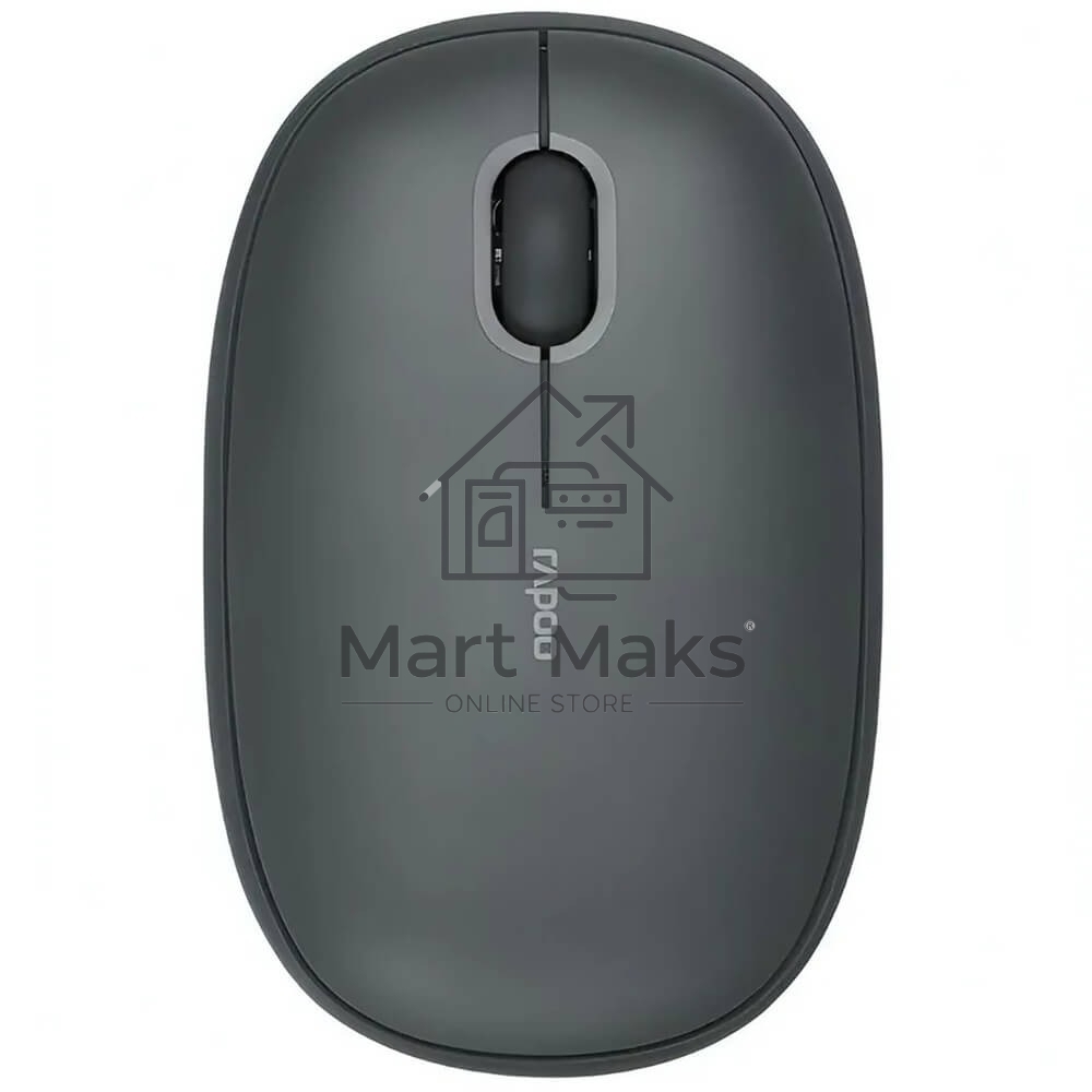 Мышь беспроводная Rapoo M650 темно-серый