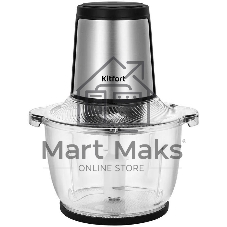 Измельчитель электрический Kitfort КТ-3550 1.5л. 400Вт серебристый/черный