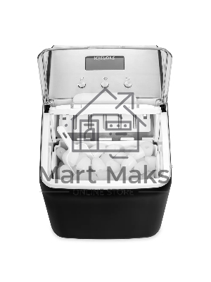 Ледогенератор Kitfort КТ-1819 150Вт 2600мл. черный/серебристый