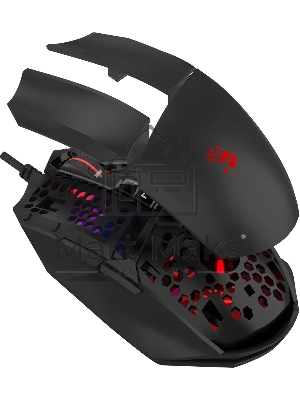 Мышь проводная A4Tech Bloody W65 Max Mini черный, 12000 dpi, USB, кнопки - 9