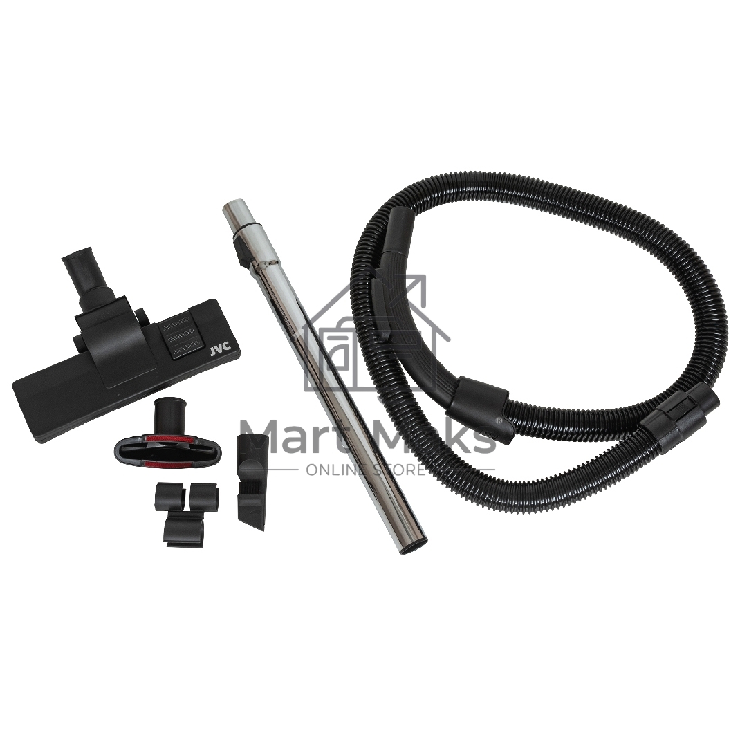 Пылесос JVC JH-VC310 синий/серый, 320/1800 Вт, уборка сухая, пылесборник контейнер 2 л