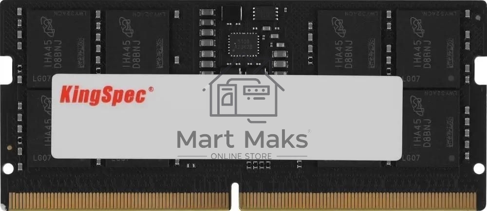 Оперативная память KingSpec DDR5, 32GB (1x32GB), 4800MHz, CL40, SO-DIMM