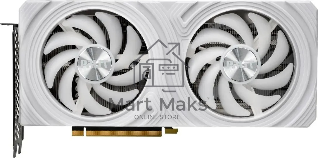 Видеокарта Palit RTX4070 DUAL WHITE NVIDIA GeForce RTX 4070 12Gb 192bit GDDR6X PCI-E 4.0 1920/21000 HDMIx1 DPx3 HDCP Ret