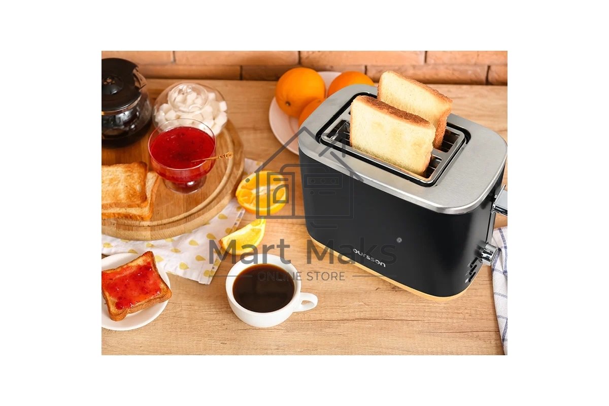 Тостер OURSSON TS2106/BL черный