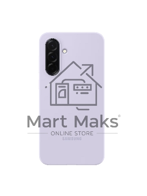 Чехол (клип-кейс) Samsung для Samsung Galaxy A36 Silicone Case A36 лавандовый (EF-PA366CVEGRU)