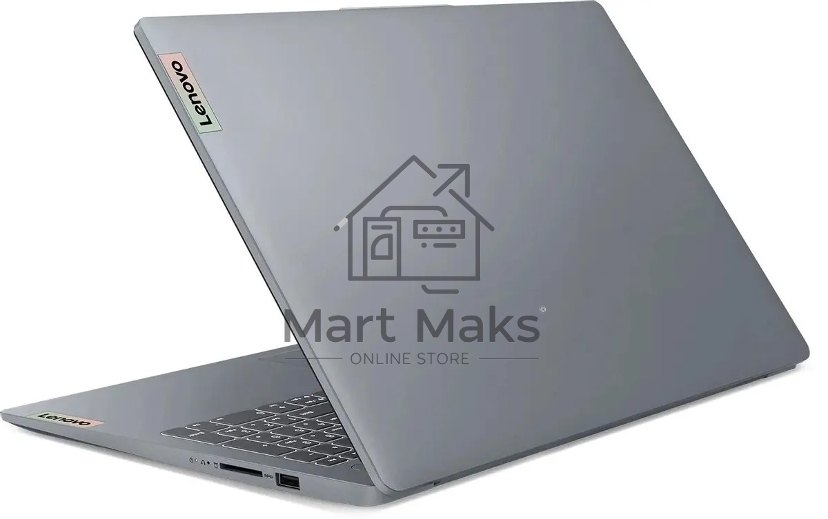 Ноутбук Lenovo IdeaPad Slim 3 15AMN8 серый 15.6