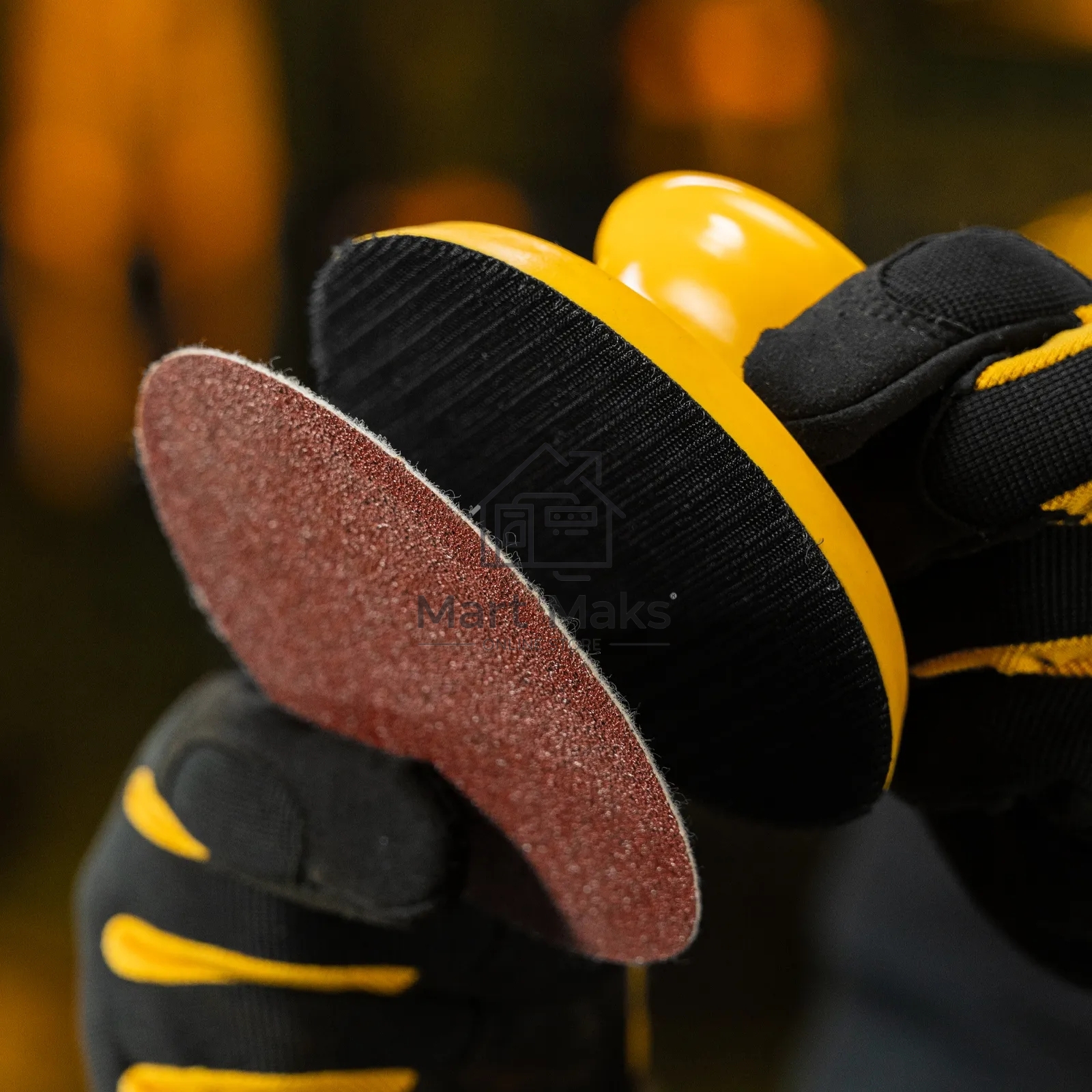 Брусок для шлифования Denzel круглый, 125 мм, с 