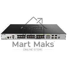 Коммутатор D-Link DGS-3630-28SC/A2ASI, 4×1 Гбит/с + 20×1 Гбит/с SFP + 4×10 Гбит/с SFP+, управляемый