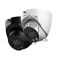 Камера видеонаблюдения Dahua DH-IPC-HDW2449TP-S-IL-0280B, IP, 4 Мп, 2.8 мм, белая