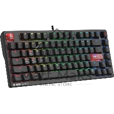 Клавиатура A4Tech Bloody MS76 проводная, USB Type-A, черный