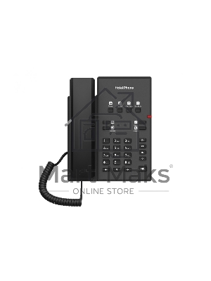 Телефон IP Fanvil H1-2 Wire черный