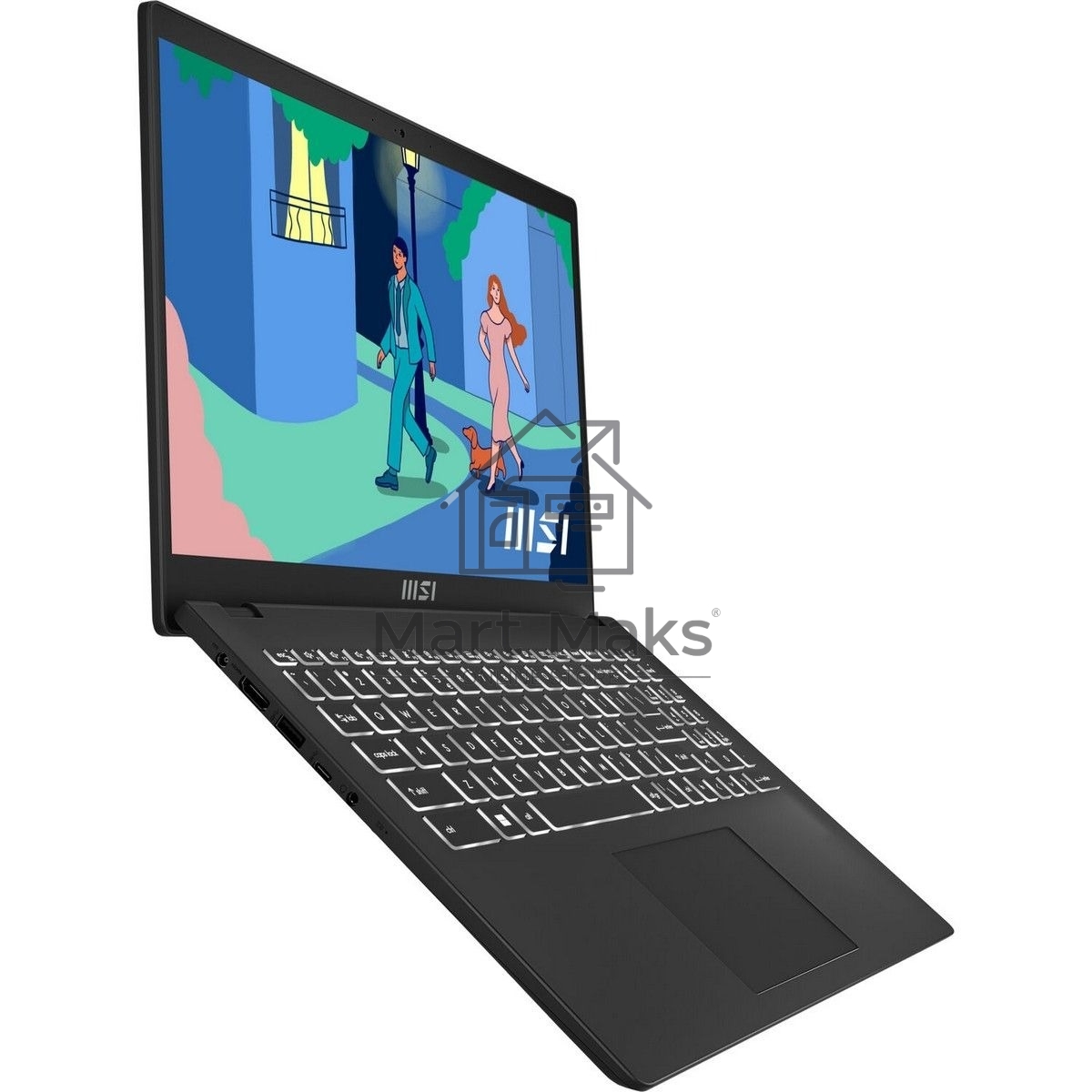 Ноутбук MSI Modern 15 B7M-472XRU AMD Ryzen 7 7730U/16Gb/SSD1Tb/15.6