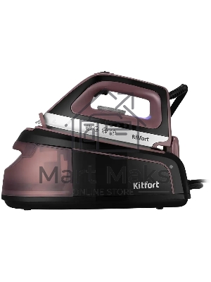 Парогенератор Kitfort КТ-9309 2250Вт черный/фиолетовый