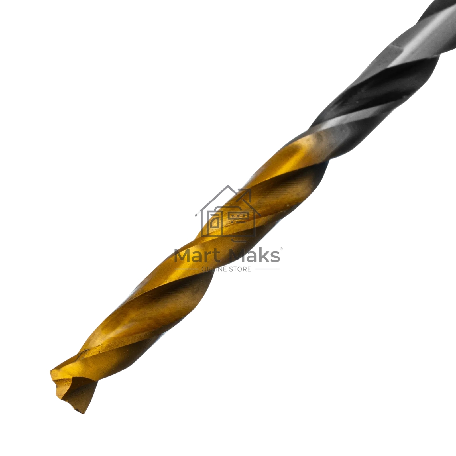 Сверло спиральное по металлу Denzel 3,5 x 70мм, Р6М5, Golden Tip, многогранная заточка, 2 шт.