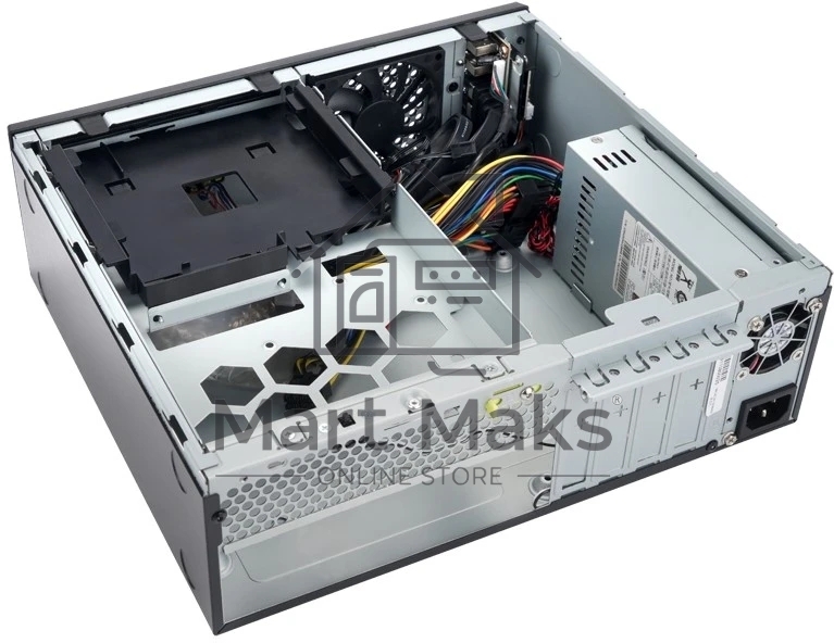 Компьютерный корпус Slim Desktop INWIN CJ708BL IP-S265AU7-2 80plus Bronze, U3*2+U2*2+A(HD)+TYPE 3.1C + FAN 80*15мм + intrusion switch INWIN Slim Case