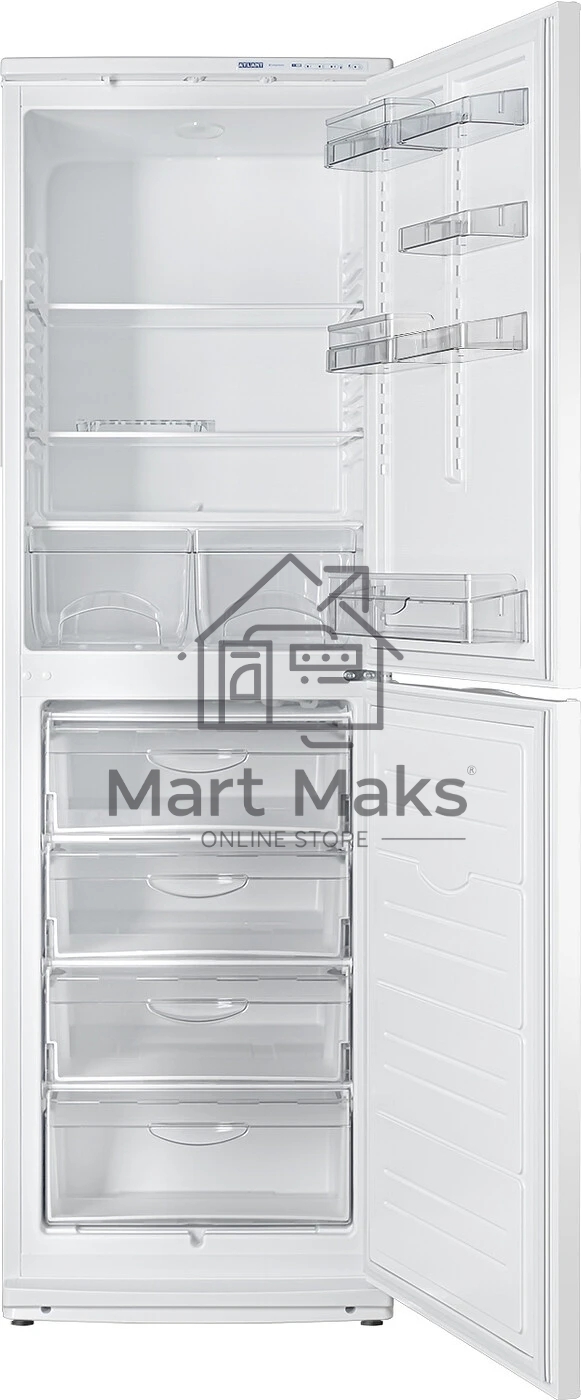 Холодильник Atlant ХМ-6023-031 белый двухкамерный 201/139л морозилка снизу