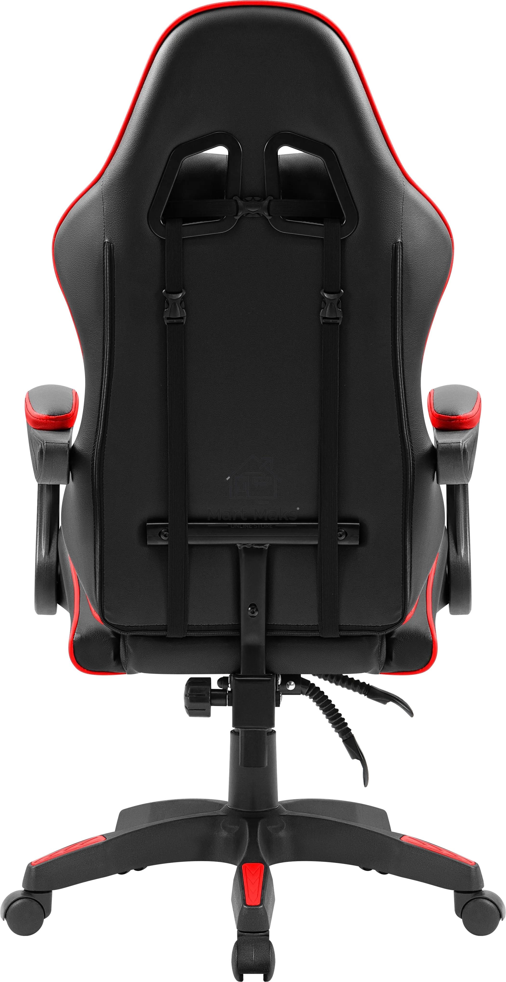 Кресло игровое Defender XCOM BLACK/RED PU
