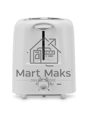 Тостер Maxwell MW-1504 W, белый 750 Вт,пластиковый корпус.