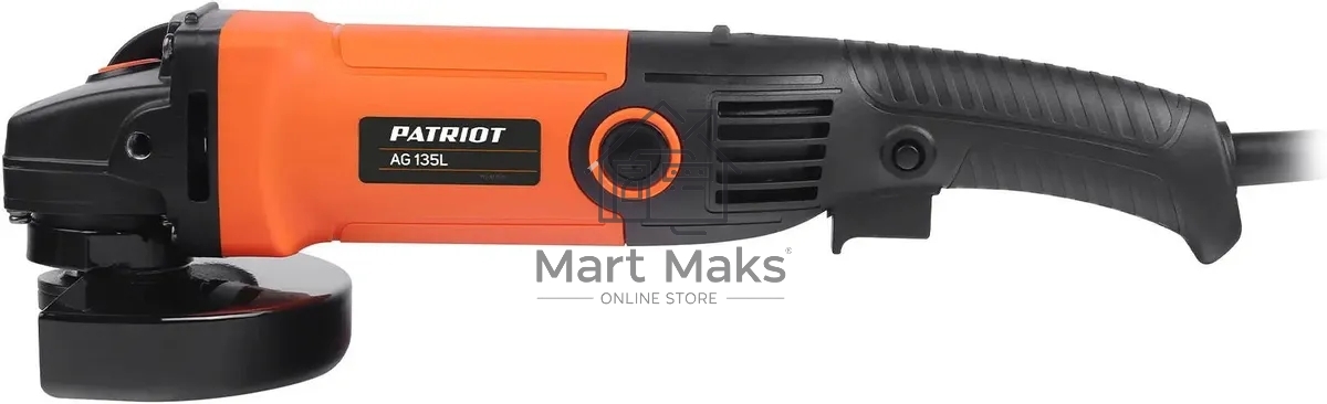 Углошлифовальная машина Patriot Optima AG 135L 950Вт 11000об/мин рез.шпин.:M14 d=125мм (110301135)