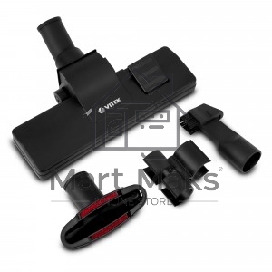 Пылесос Vitek VT-8130 черный/зеленый, 450/2200 Вт, уборка сухая, пылесборник контейнер, 3,5 л