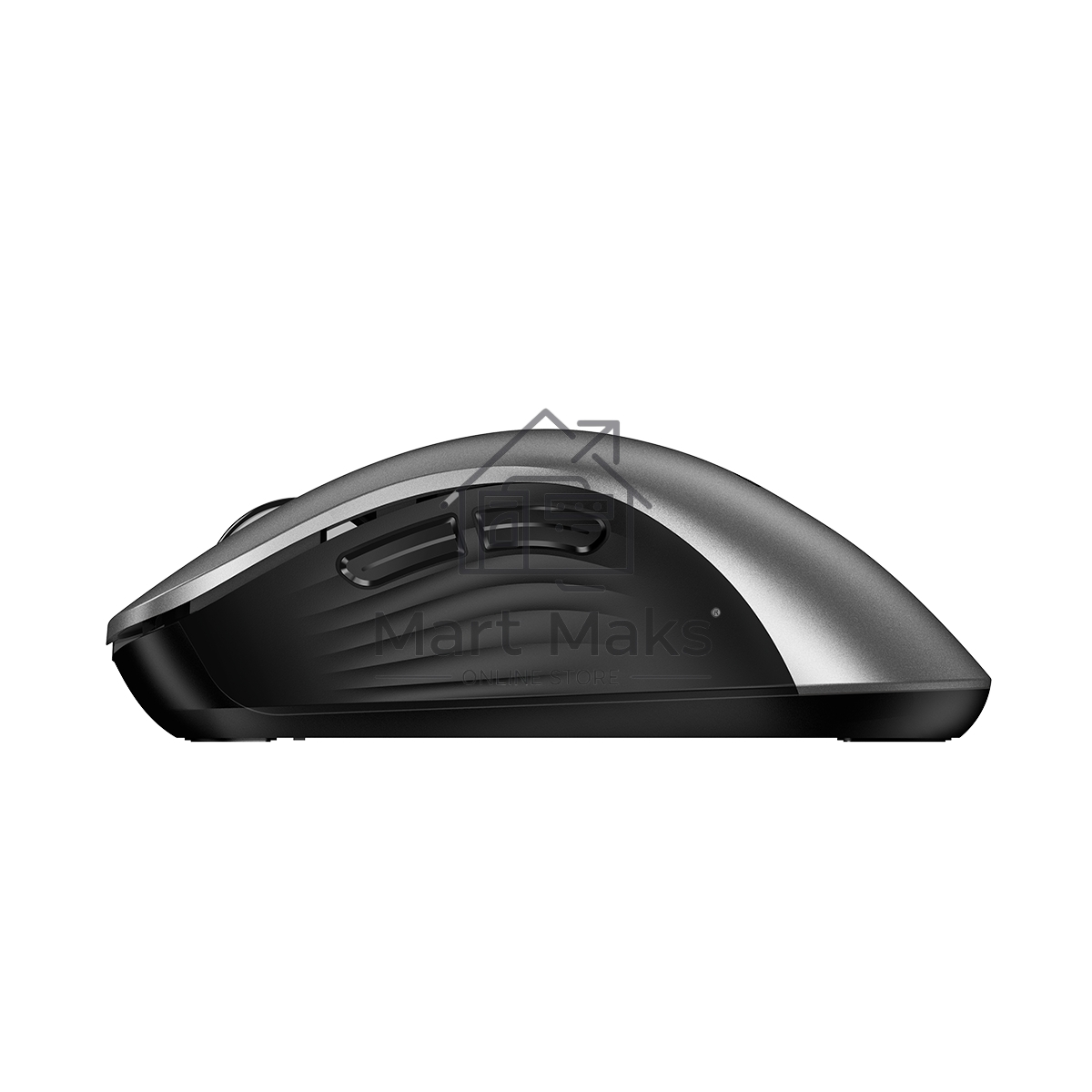 Мышь беспроводная Genius Ergo 8100S AI серебристо-серый, 1600 dpi, радиоканал, USB, кнопки - 6