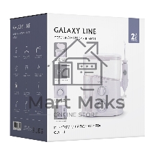 Ирригатор Galaxy Line GL 5001 белый, от сети, 1000 мл, 10 режимов