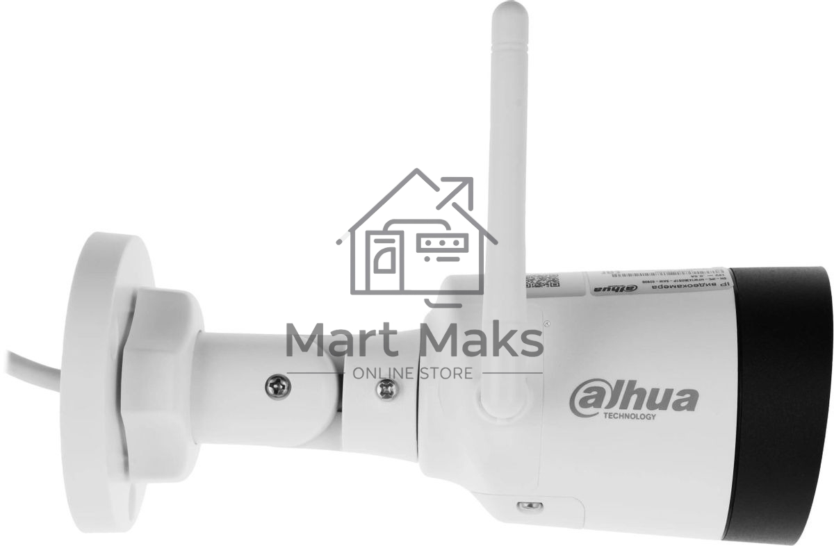 Камера видеонаблюдения IP Dahua DH-IPC-HFW1430DS1P-SAW-0280B Wi-Fi 2.8-2.8мм цв. корп.:белый/черный